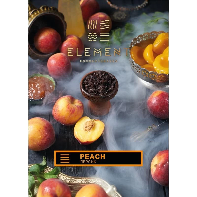 Тютюн Element Земля Peach (Персик) 100гр