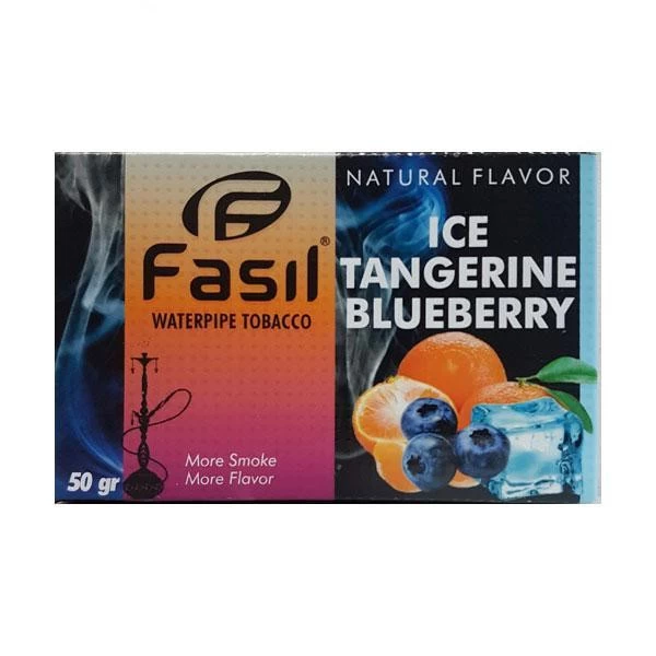 Тютюн Fasil Ice Tangerine Blueberry (Чорниця Мандарин Лід) 50гр