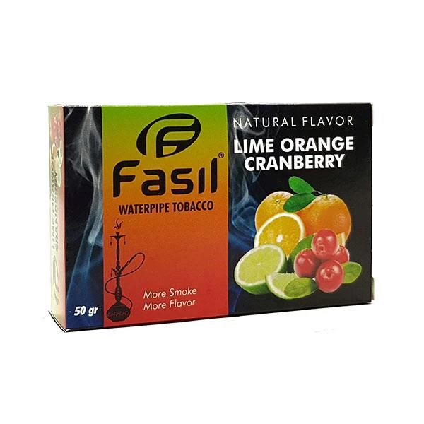 Тютюн Fasil Lime Orange Cranberry (Лайм Апельсин Журавлина) 50гр