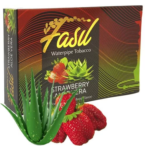 Тютюн Fasil Strawberry Aloe Vera (Алое Полуниця) 50гр