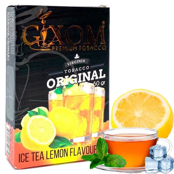 Тютюн Gixom Ice Tea Lemon (Лід Лимон Чай) 50 гр