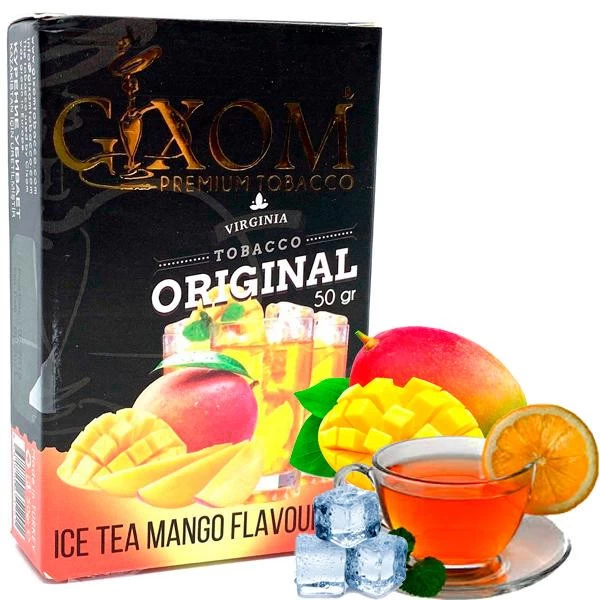 Тютюн Gixom Ice Tea Mango (Лід Манго Чай) 50 гр