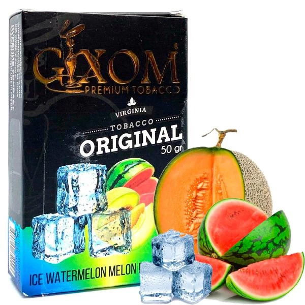 Тютюн Gixom Ice Watermelon Melon (Лід Кавун Диня) 50 гр