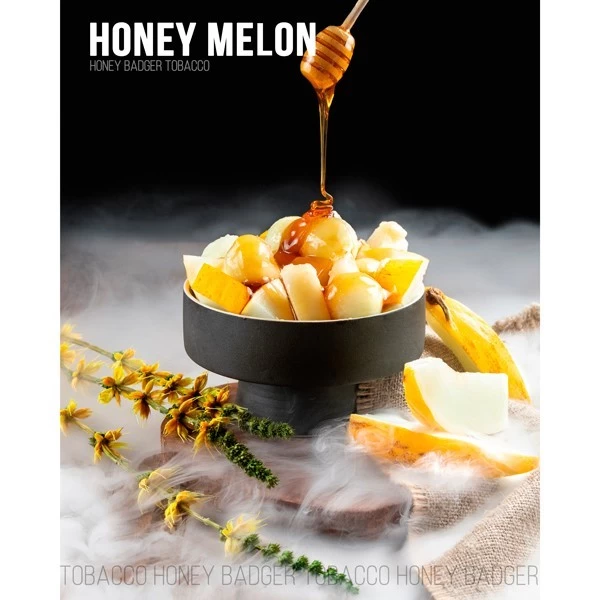 Табак Honey Badger Mild Line Honey Melon (Мед Дыня) 250гр