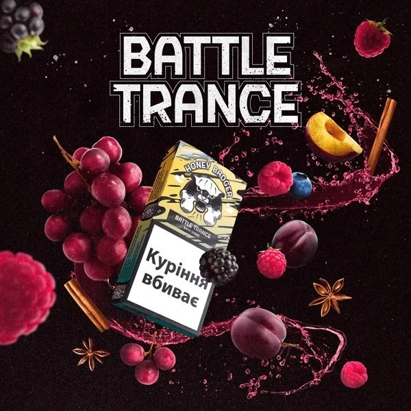 Табак Honey Badger Mild Mix Battle Trance (Баттл Транс) 250 гр