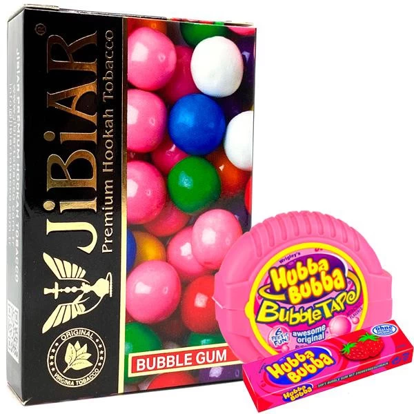 Тютюн JIBIAR Bubble Gum (Солодка Жуйка) 50 гр