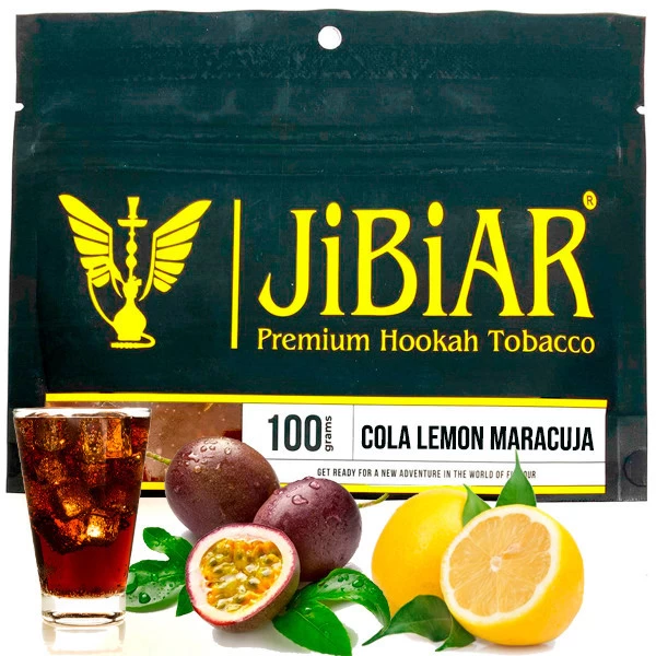 Тютюн JIBIAR Cola Lemon Maracuja (Кола Лимон Маракуйя) 100 гр