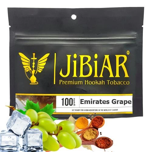 Тютюн JIBIAR Emirates Grape (Еміратський Виноград) 100 гр