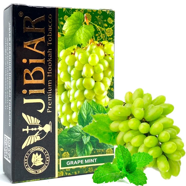 Тютюн JIBIAR Grape Mint (Виноград М'ята) 50 гр