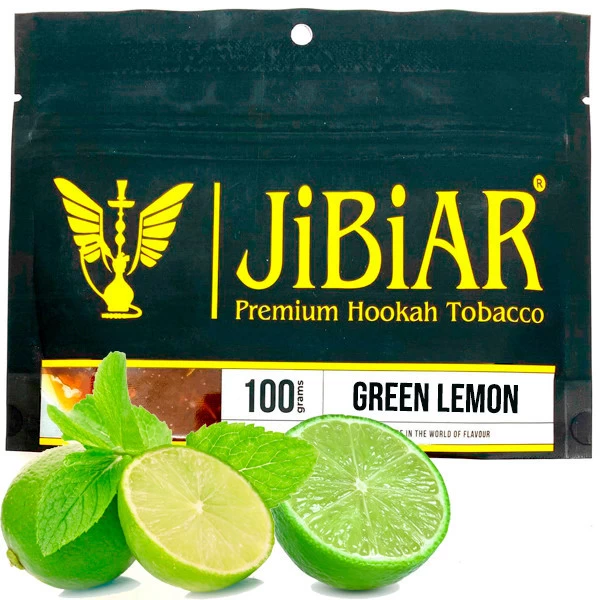 Тютюн JIBIAR Green Lemon (Зелений Лимон) 100гр