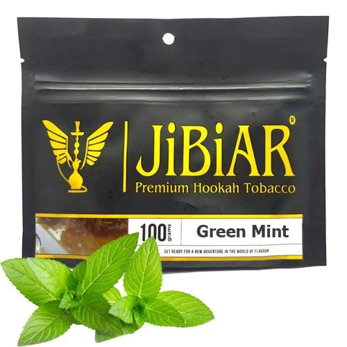 Тютюн JIBIAR Green Mint (Зелена М'ята) 100 гр