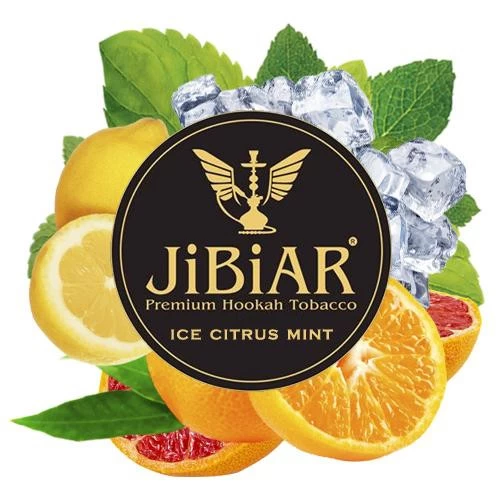 Тютюн JIBIAR Ice Citrus Mint (Лід Цитрус М'ята) 1 кг