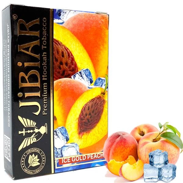 Тютюн JIBIAR Ice Gold Peach (Лід Персик) 50 гр