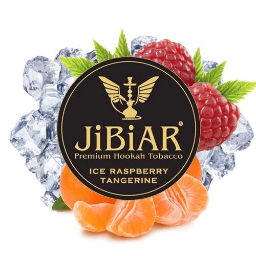 Тютюн JIBIAR Ice Raspberry Tangerine (Малина Мандарин Лід) 1 кг