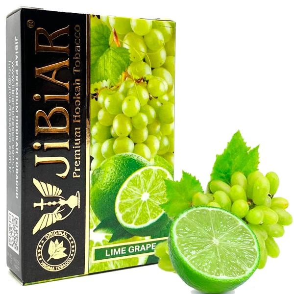 Тютюн JIBIAR Lime Grape (Лайм Виноград) 50 гр