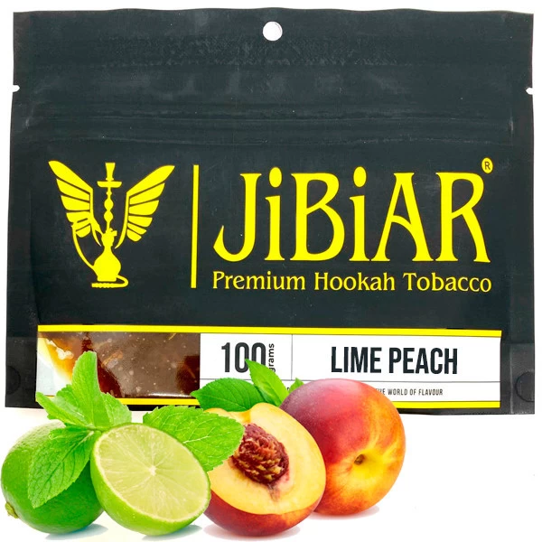 Тютюн JIBIAR Lime Peach (Лайм Персик) 100 гр