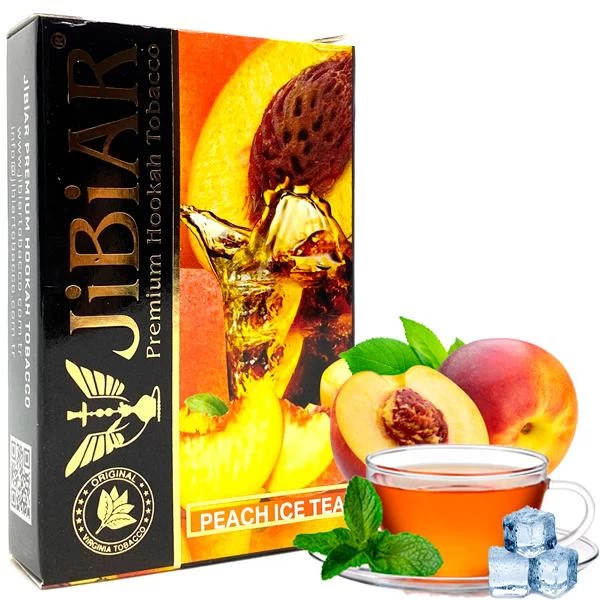 Тютюн JIBIAR Peach Ice Tea (Персик Чай Лід) 50 гр