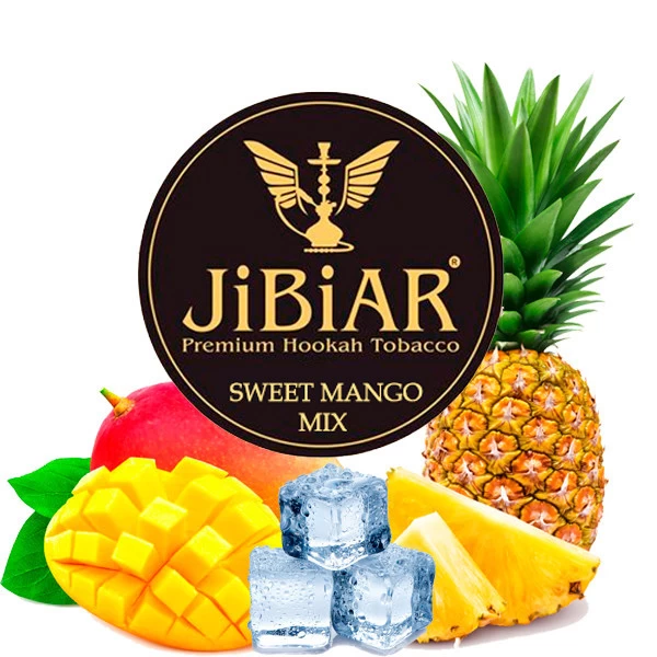 Тютюн JIBIAR Sweet Mango Mix (Солодкий Манго Мікс) 250 гр