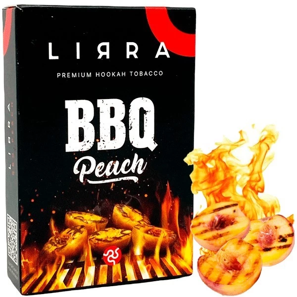 Тютюн Lirra BBQ Peach (Барбекю Персик) 50 гр