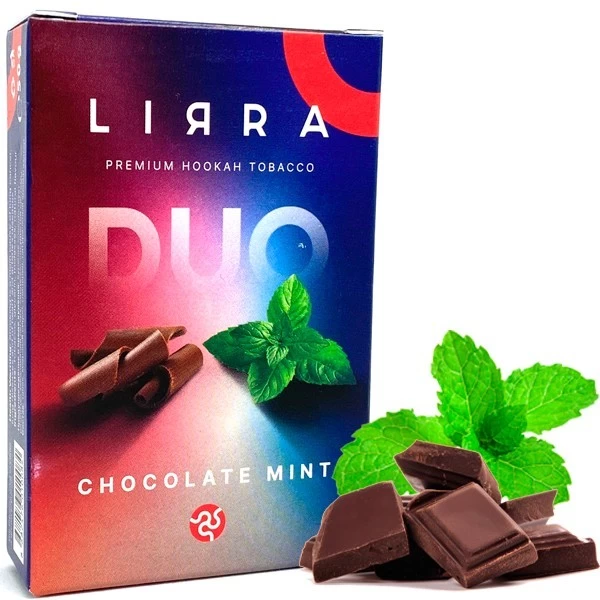 Тютюн Lirra Chocolate Mint (Шоколад М'ята) 50 гр