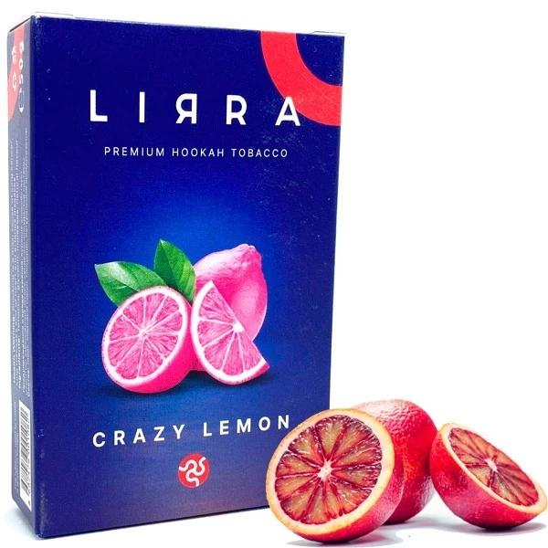 Тютюн Lirra Crazy Lemon (Крейзі Лимон) 50 гр