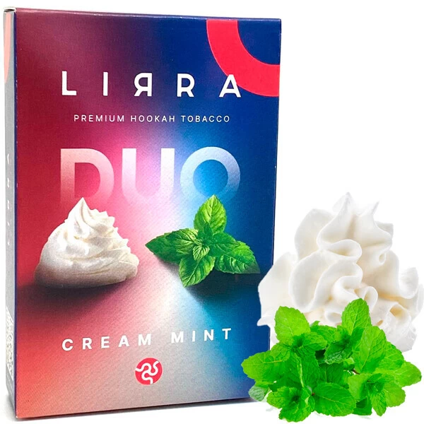 Тютюн Lirra Cream Mint (Крем М'ята) 50 гр