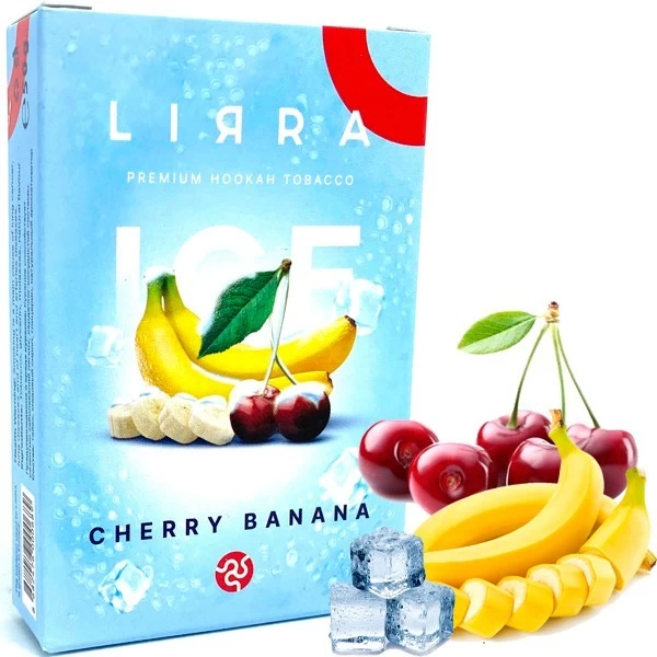 Табак Lirra Ice Cherry Banana (Вишня Банан Лед) 50 гр