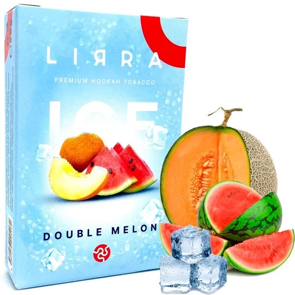 Тютюн Lirra Ice Double Melon (Диня Кавун Лід) 50 гр