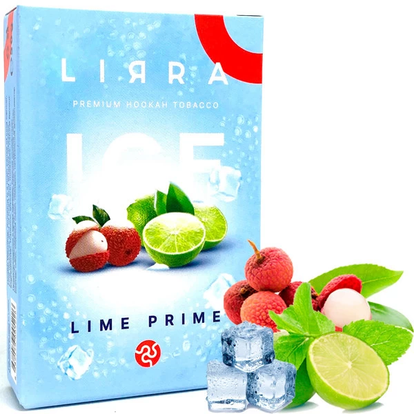 Тютюн Lirra Ice Lime Prime (Лайм Прайм) 50 гр