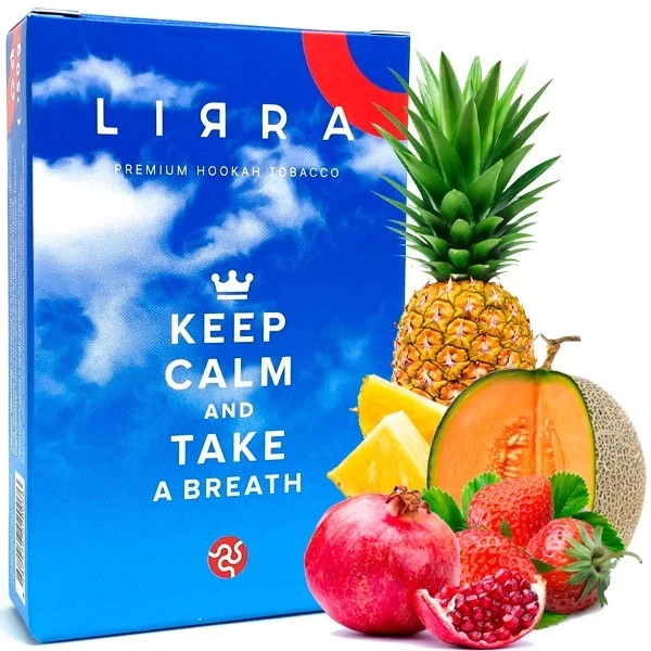 Тютюн Lirra Keep Calm And Take A Breath (Кіп Колм Енд Тейк Е Бріс) 50 гр