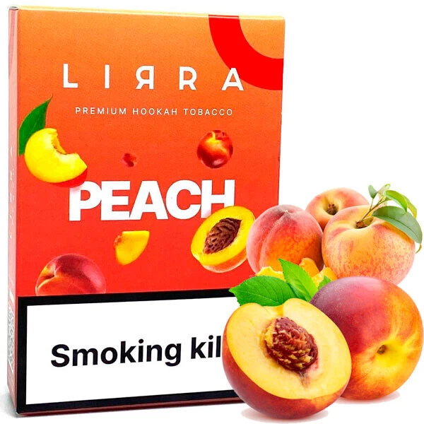 Тютюн Lirra Peach (Персик) 50 гр