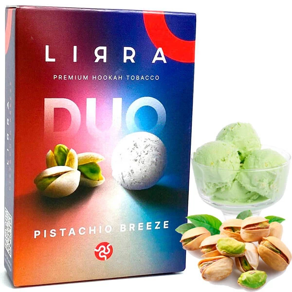 Тютюн Lirra Pistachio Breeze (Фісташки Бриз) 50 гр