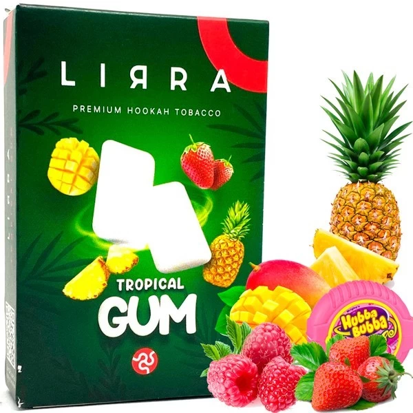 Табак Lirra Tropical Gum (Тропикал Жвачка) 50 гр