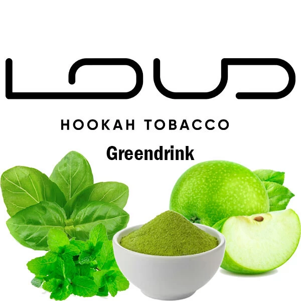 Тютюн Loud Greendrink (Гріндрінк) 40 гр