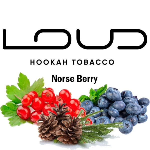 Тютюн Loud Norse Berry (Норс Ягода) 40 гр