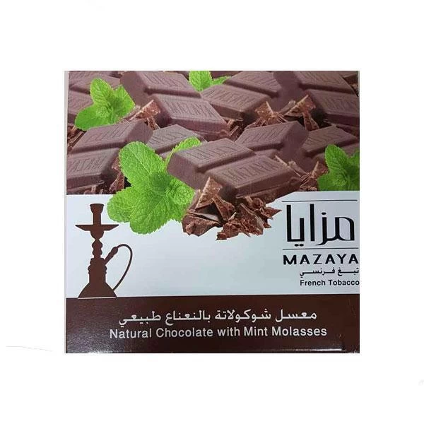 Тютюн Mazaya Natural Chocolate with Mint (Натуральний Шоколад з М'ятою) 250гр