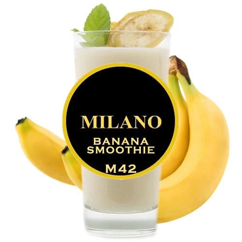 Тютюн Milano Banana Smoothie M42 (Бананове Смузі) 100 гр