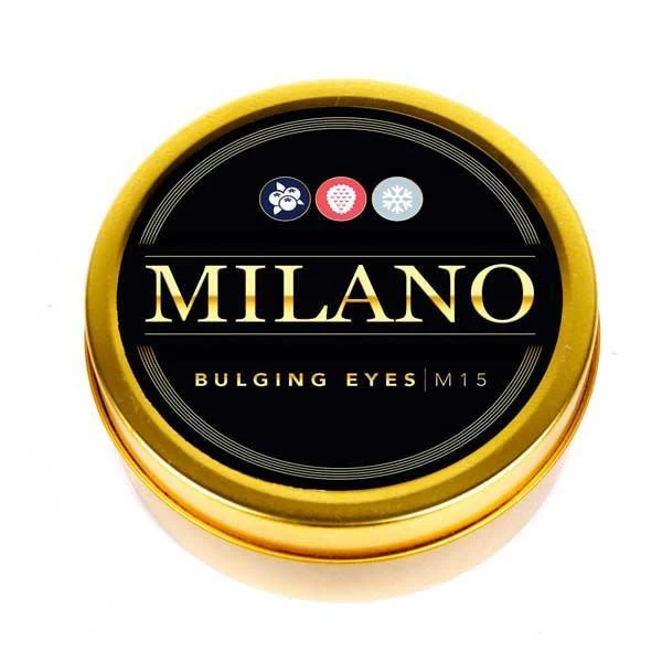 Тютюн Milano Bulging Eyes M15 (Чорниця Ліччі Лід) 200 гр