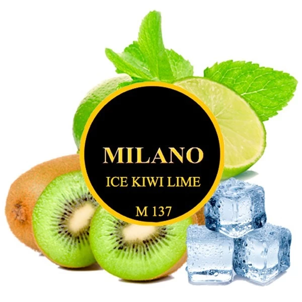 Тютюн Milano Ice Kiwi Lime (Ківі Лайм Лід) M137 50 гр