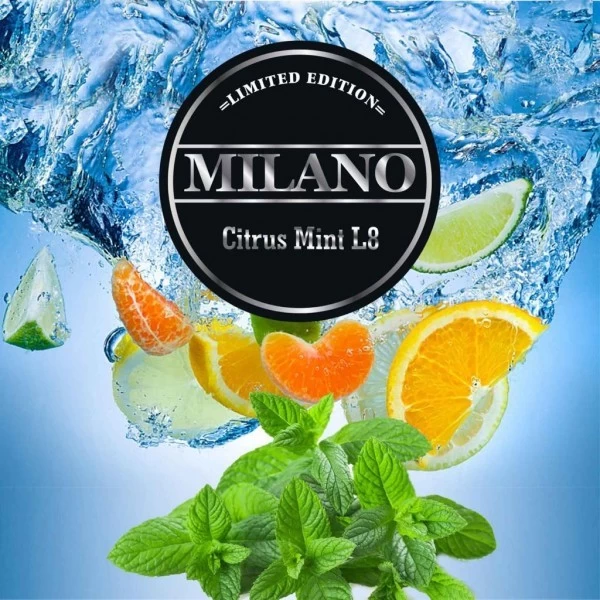 Тютюн Milano Limited Edition Citrus MInt L8 (Цитрус М'ята) 100 гр