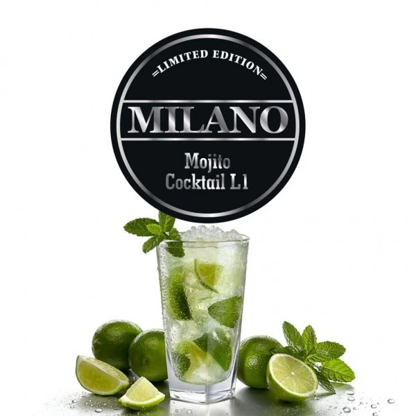 Тютюн Milano Limited Edition Mojito Coctail L1 (Мохіто Коктейль) 100 гр