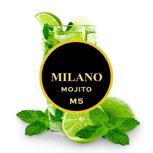 Тютюн Milano Mojito M5 (Лимон М'ята Лід) 500 гр