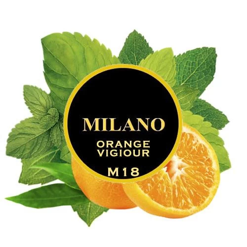 Тютюн Milano Orange Vigiour M18 (Апельсин М'ята) 100 гр