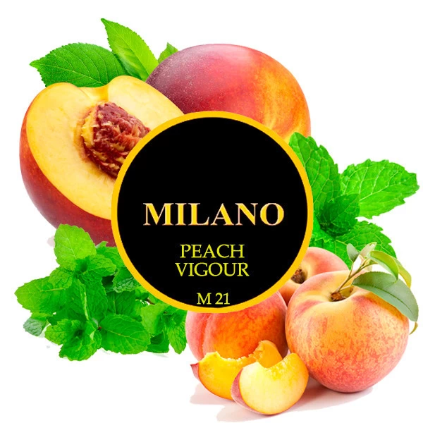 Тютюн Milano Peach Vigour (Персик М'ята) M21 50 гр