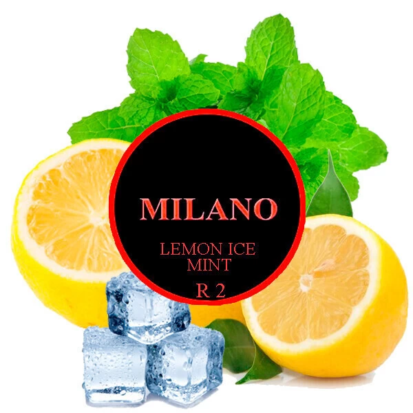 Тютюн Milano Red Line Lemon Ice Mint R2 (Лимон Лід М'ята) 50 гр