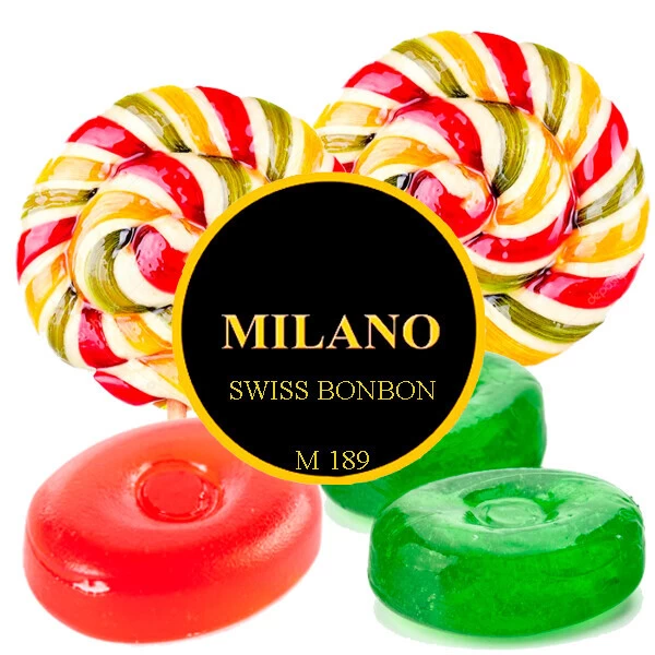 Тютюн Milano Swiss Bonbon M189 (Свіс Бонбон) 100 гр