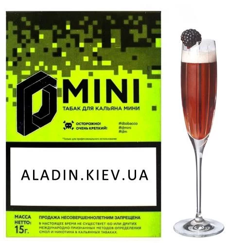 Тютюн Mini Doobacco Кир Рояль (Ягідний Лікер) 15гр