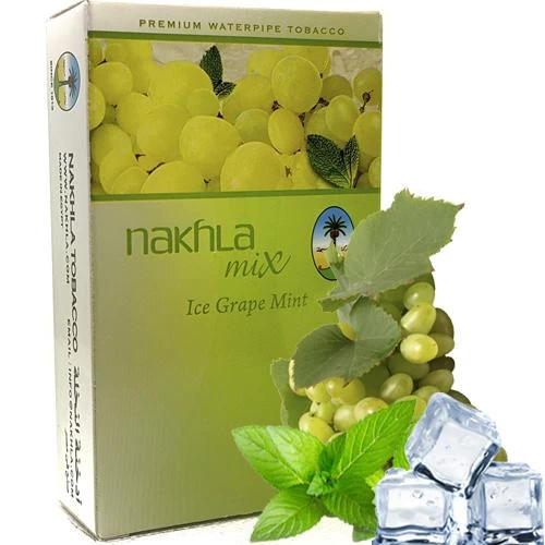 Тютюн Nakhla Mix Ice Grape Mint (Виноград М'ята Лід) 50гр