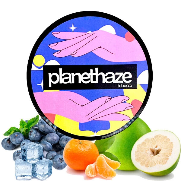 Тютюн Planethaze Hard Line Tangerine Pomelo Blueberries Ice (Мандарин Помело Чорниця Лід) 100 гр