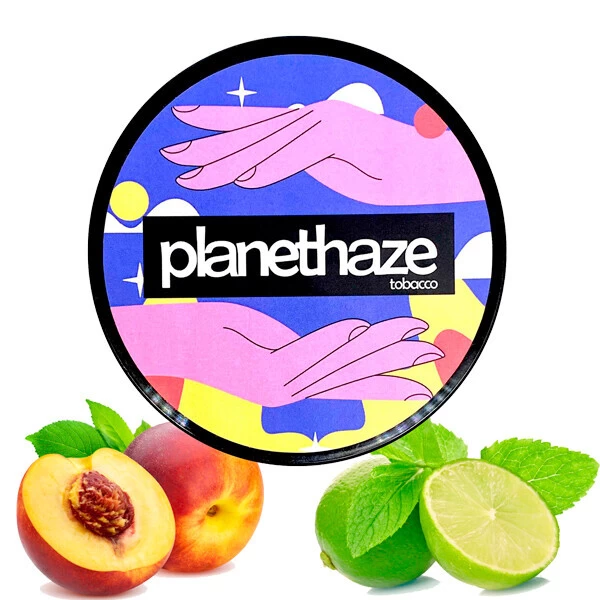 Тютюн Planethaze Peach & Lime (Персик Лайм) 100 гр